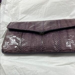1980’s Snakeskin Envelope Purse